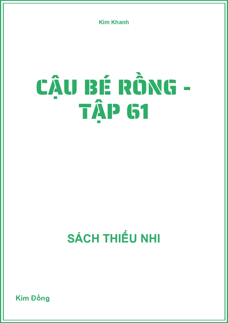 Cậu bé rồng - tập 61