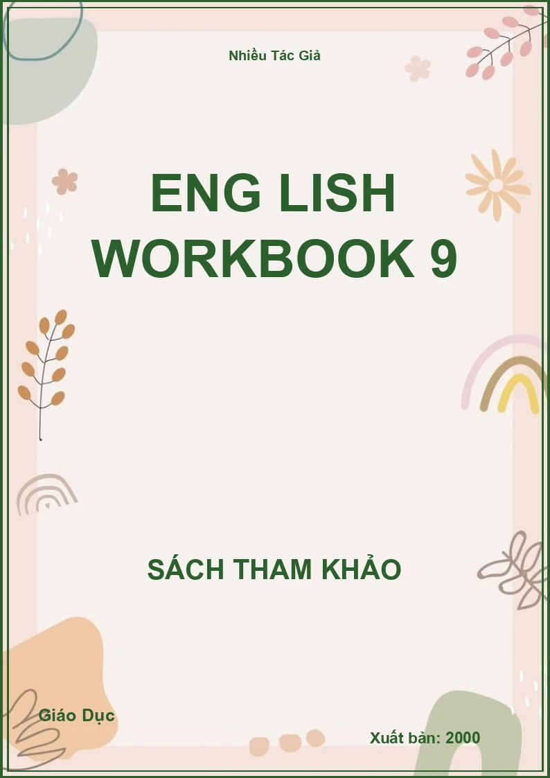 English workbook 9