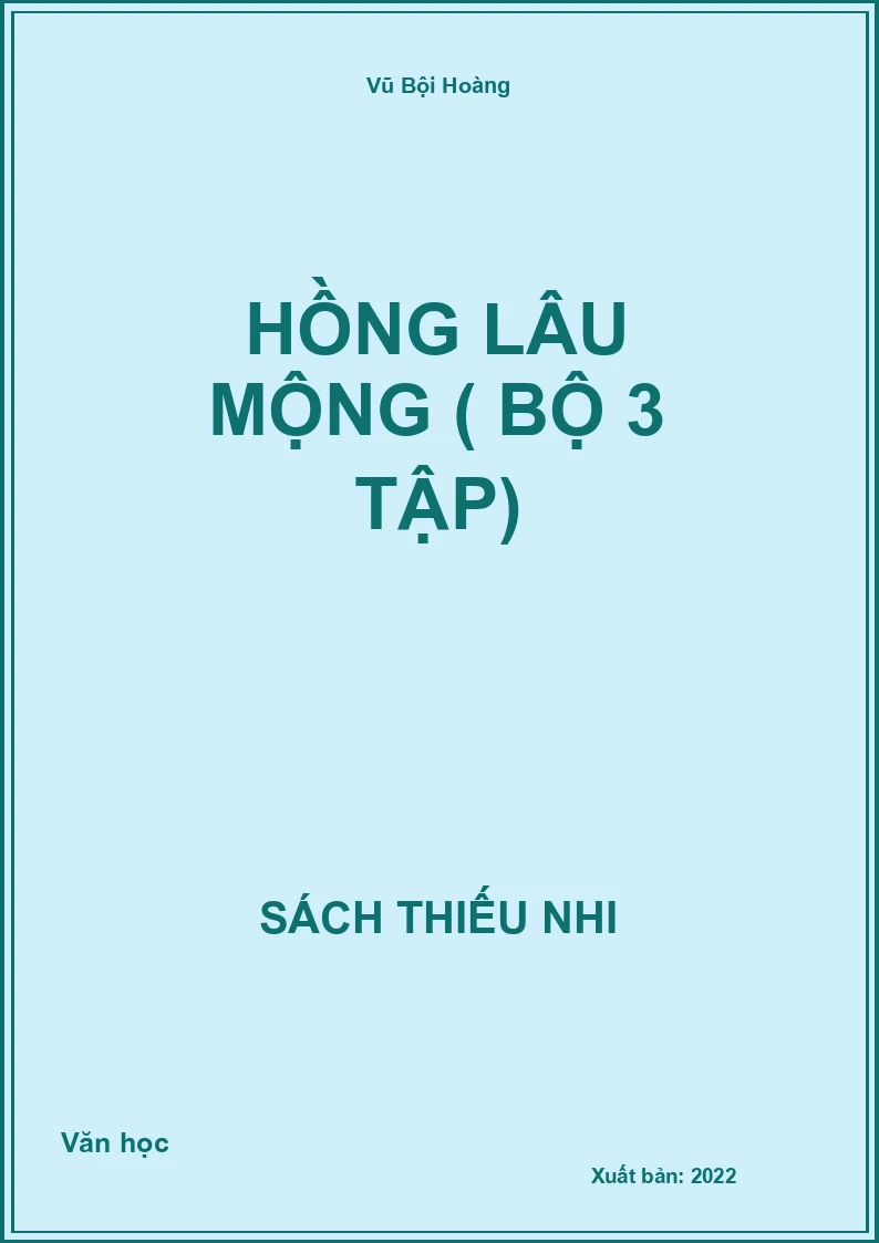 Hồng lâu mộng ( bộ 3 tập)