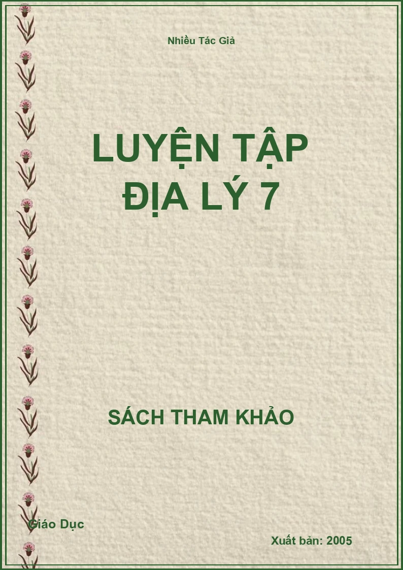 Luyện tập Địa Lý 7