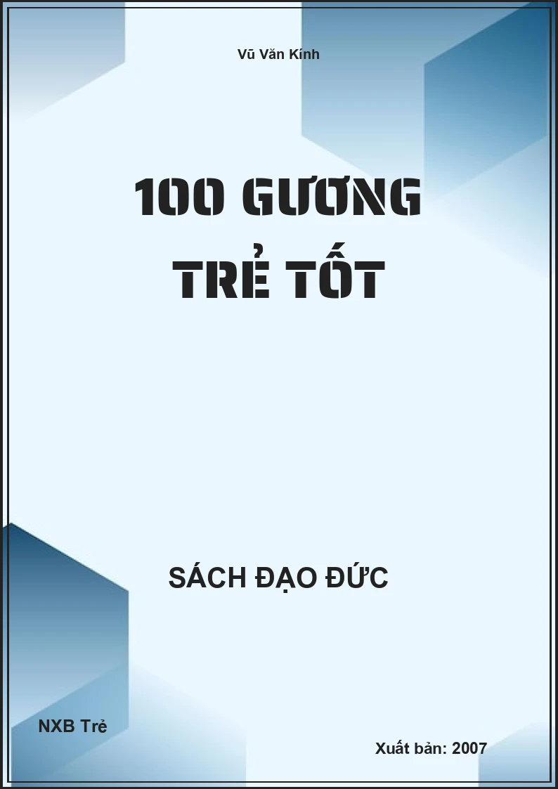 100 gương trẻ tốt