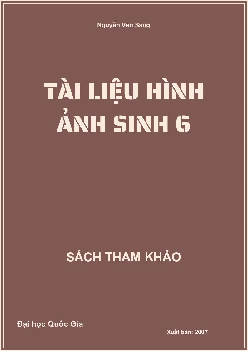 Tài liệu hình ảnh Sinh học 6