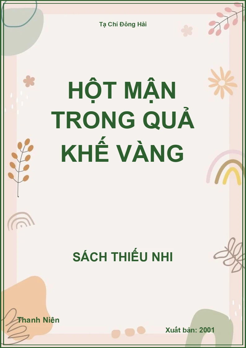 Hột mận trong quả khế vàng