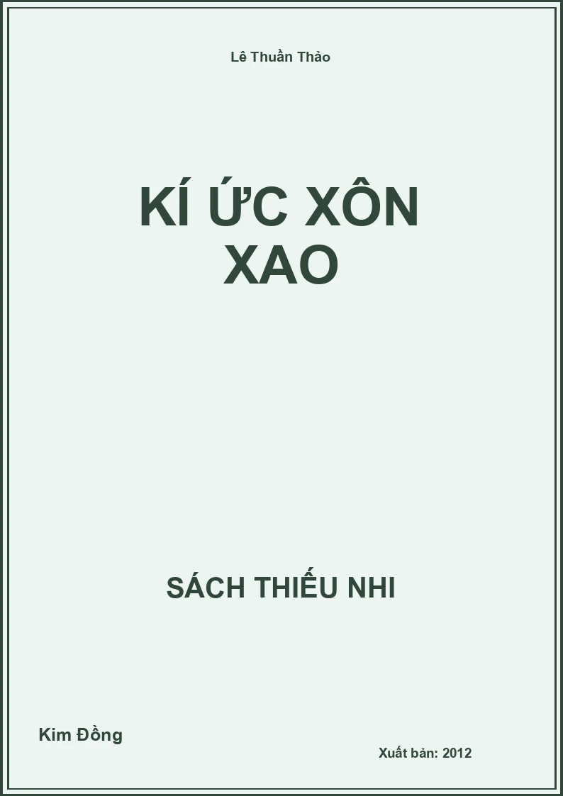 Kí ức xôn xao