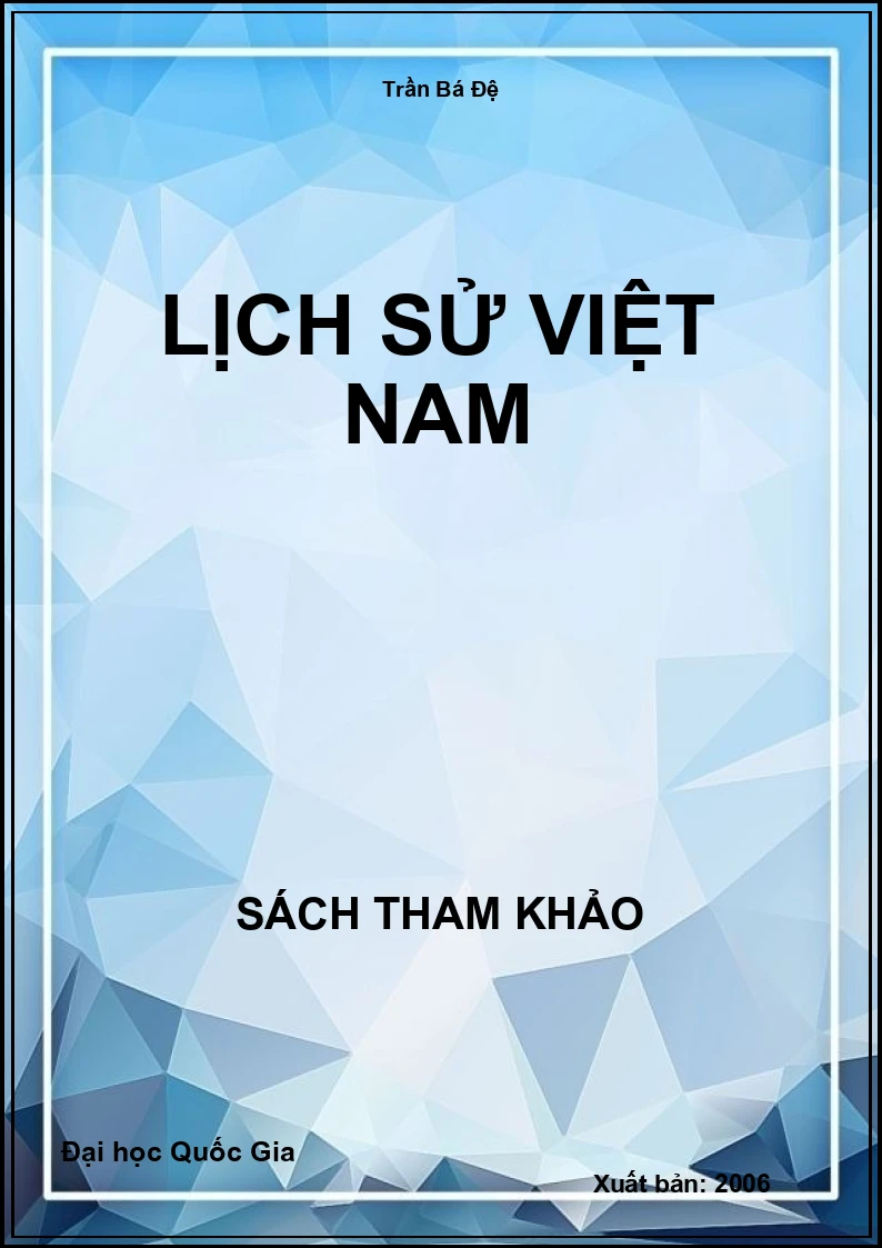 Lịch Sử Việt Nam