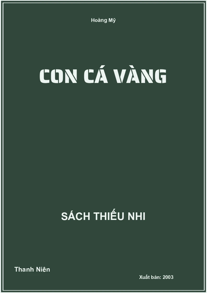 Con cá vàng