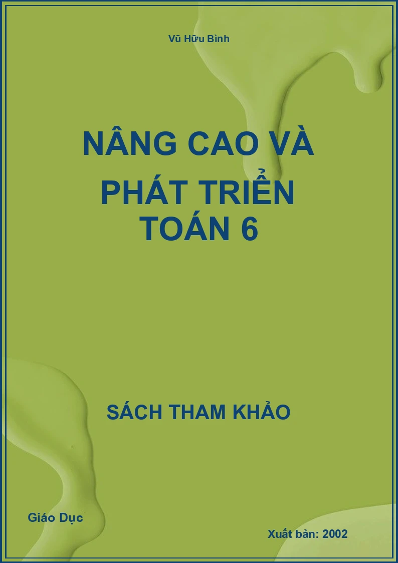 Nâng cao và phát triển Toán 6