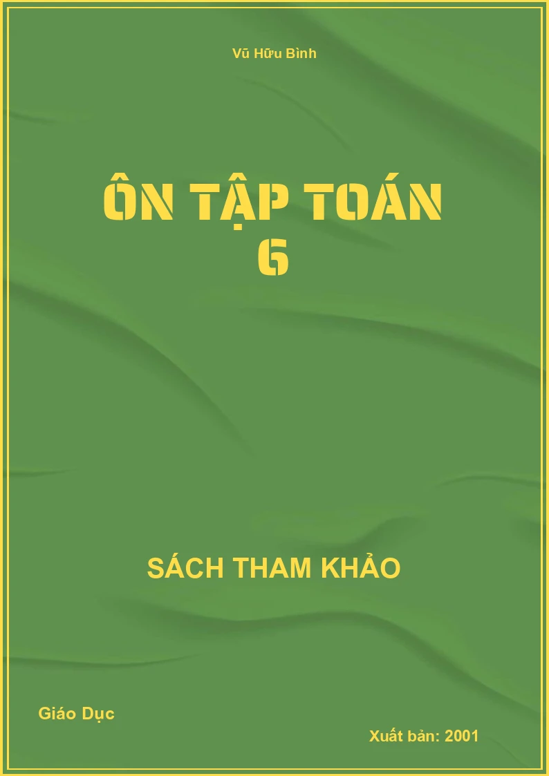 Ôn tập Toán 6
