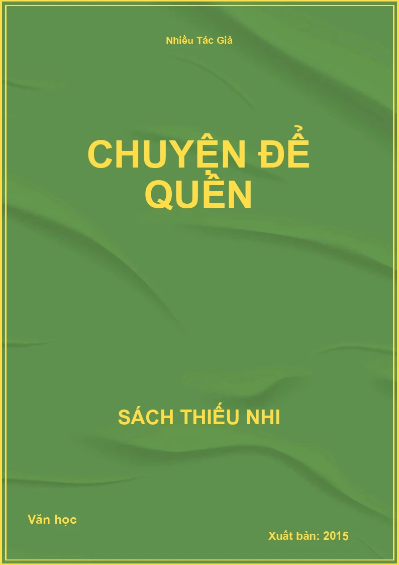 Chuyện để quên