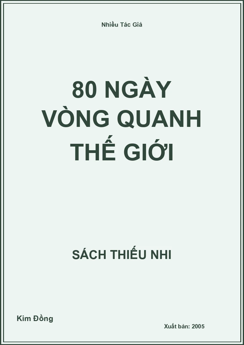 80 ngày vòng quanh thế giới
