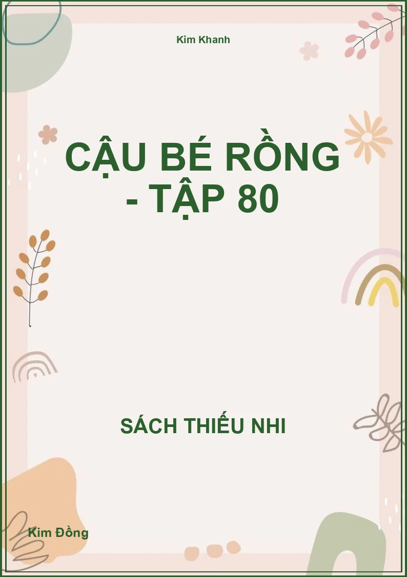 Cậu bé rồng - tập 80