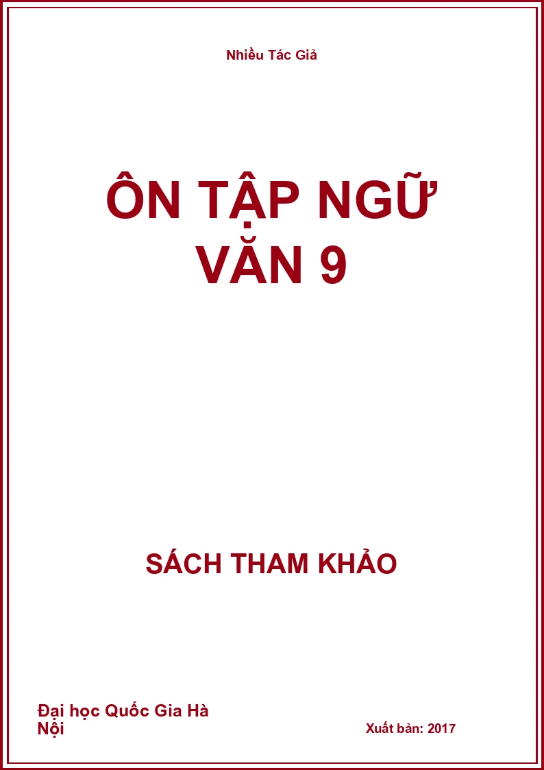 Ôn tập Ngữ Văn 9