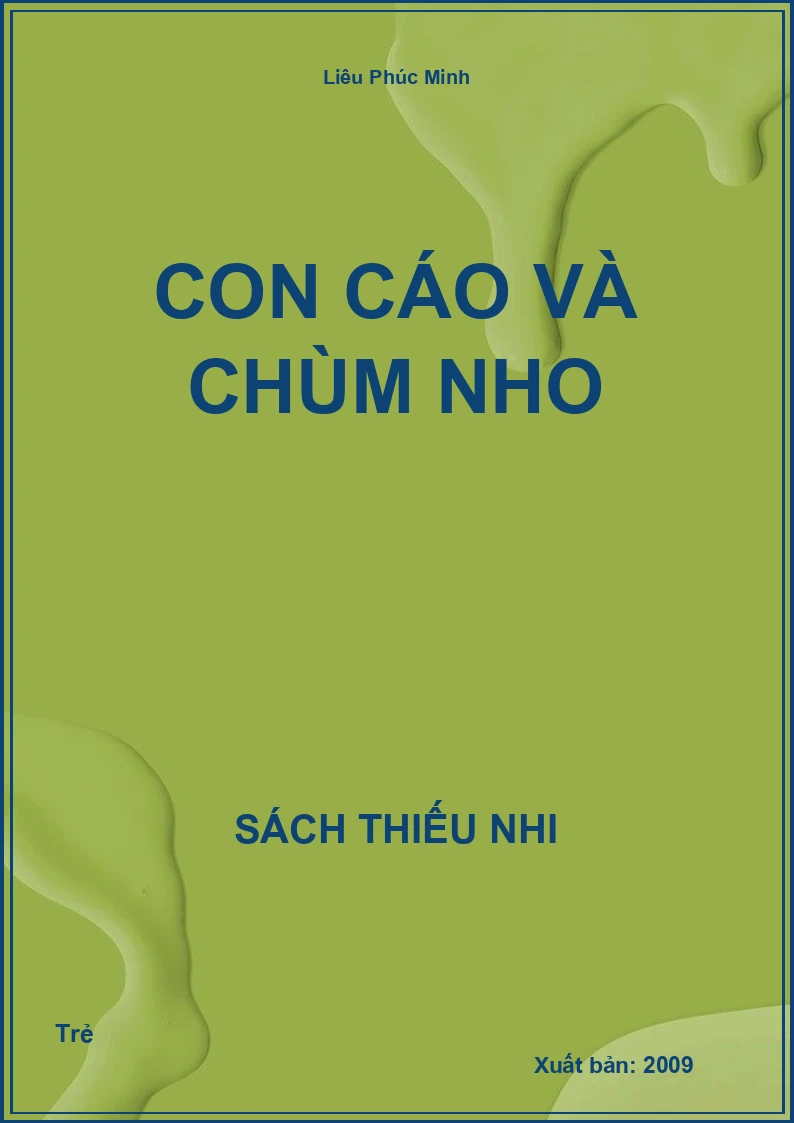Con cáo và chùm nho