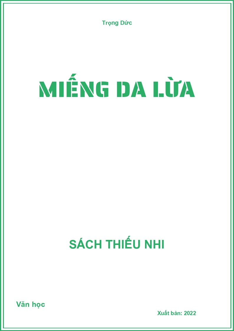 Miếng da lừa