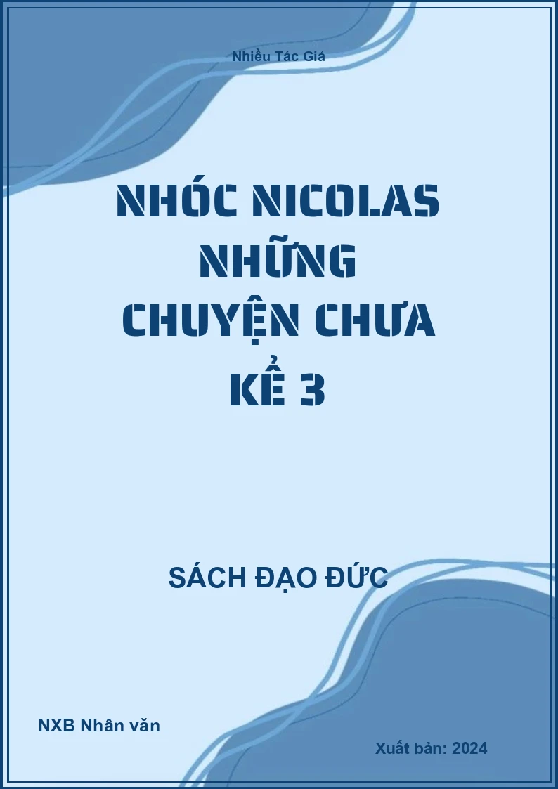 Nhóc nicolas Những chuyện chưa kể 3