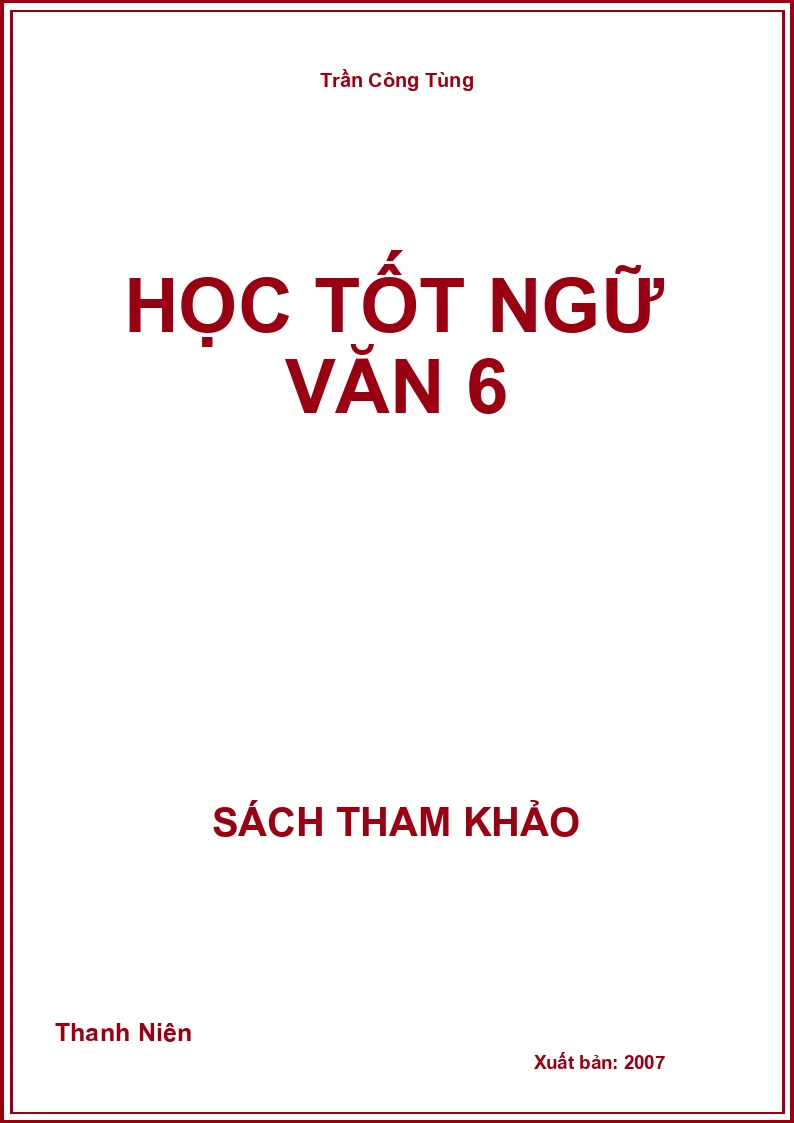 Học tốt Ngữ Văn 6