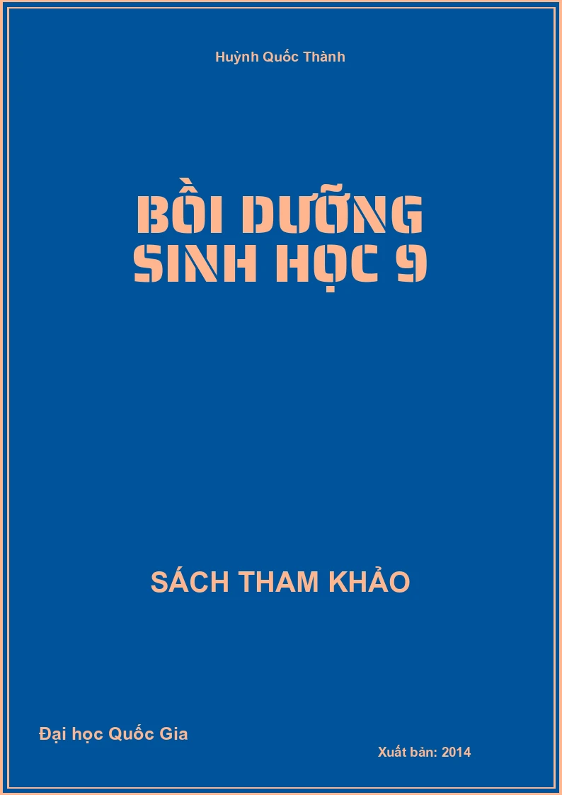Bồi dưỡng Sinh học 9