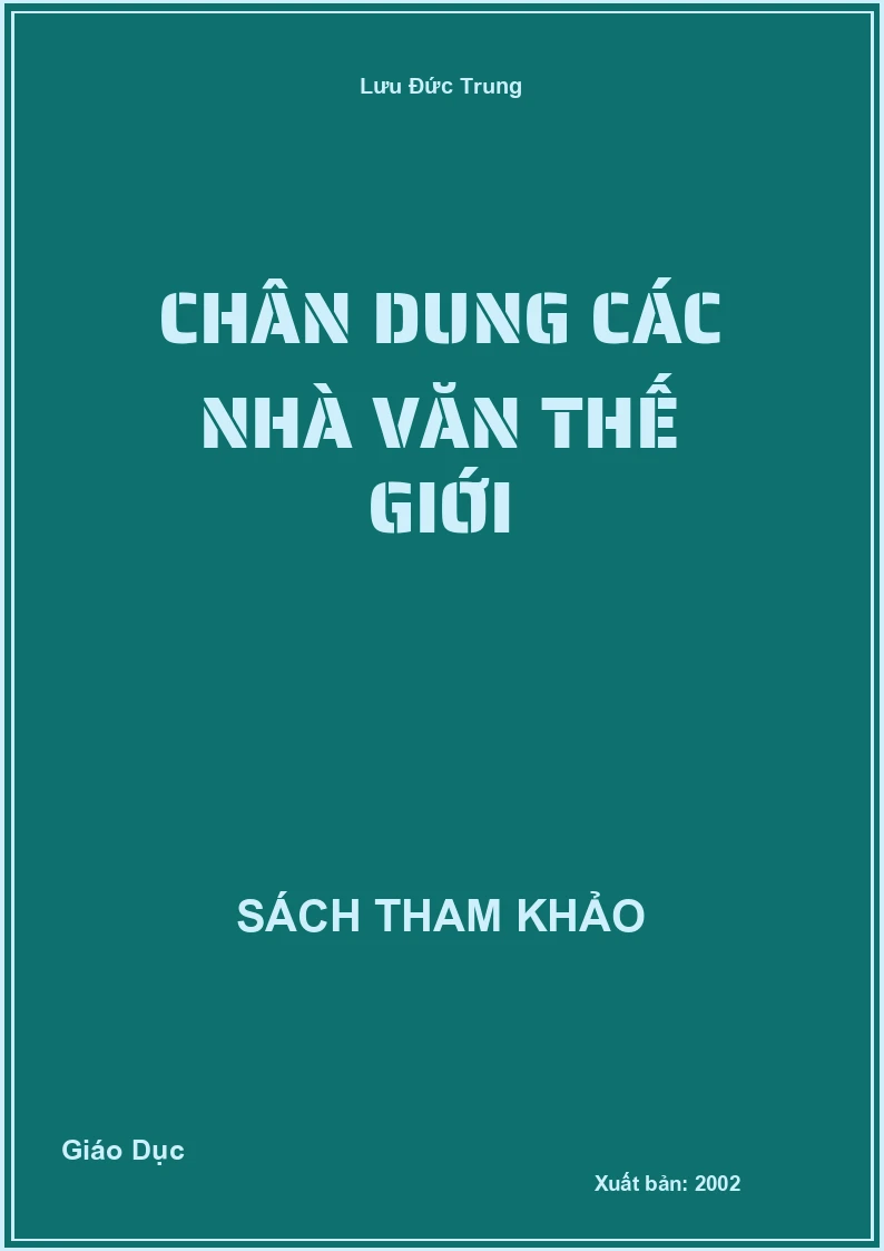 Chân dung các nhà văn thế giới