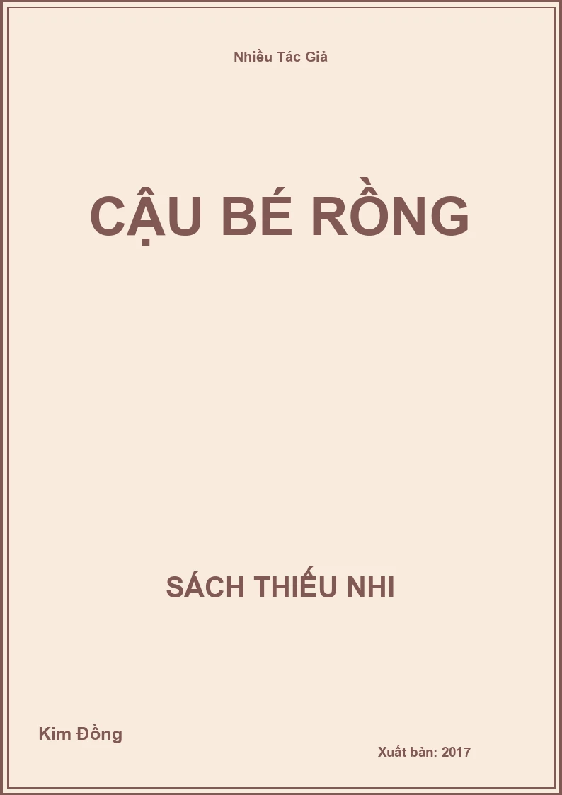 Cậu bé rồng