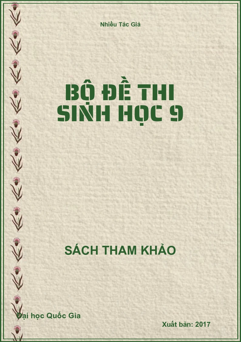 Bộ đề thi Sinh học 9
