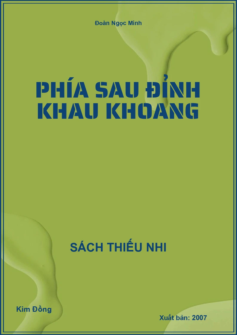 Phía sau đỉnh khau khoang