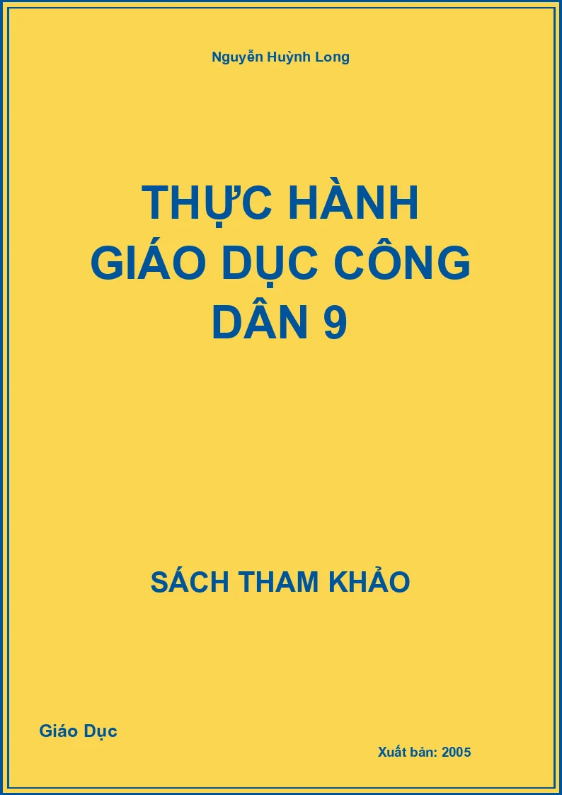 Thực hành Giáo Dục Công Dân 9