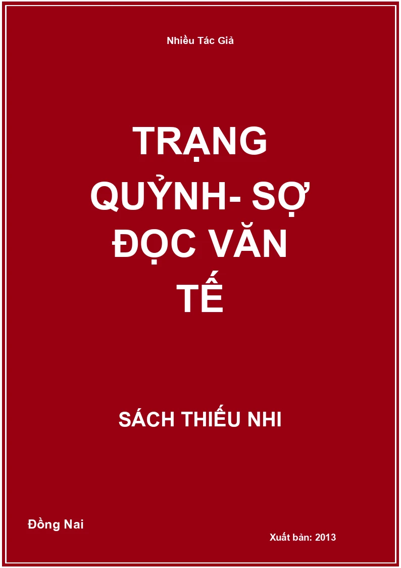 Trạng Quỷnh- sợ đọc văn tế