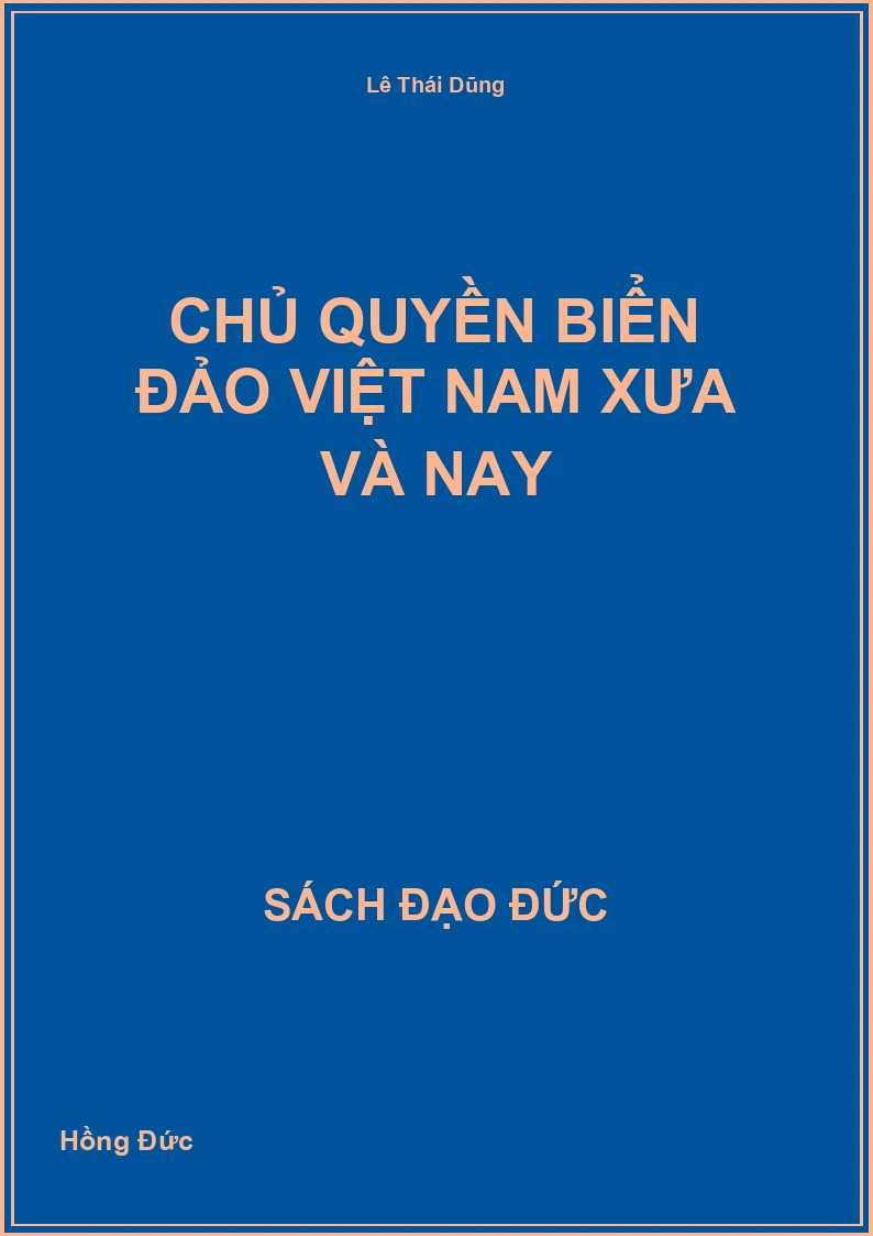 Chủ quyền biển đảo Việt Nam xưa và nay