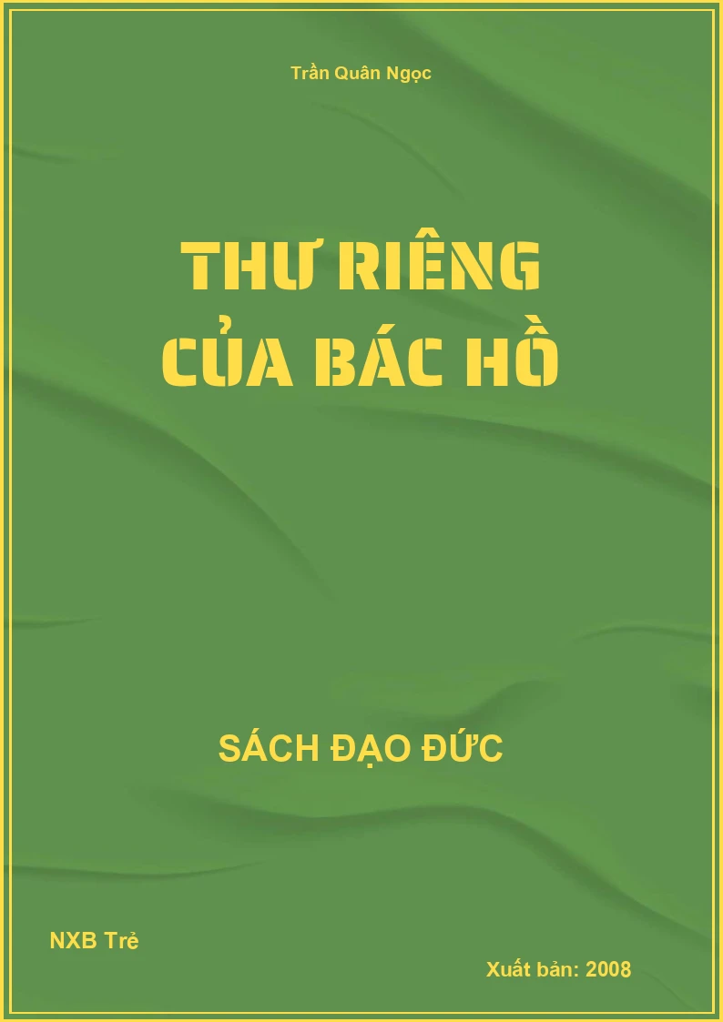 Thư riêng của Bác Hồ