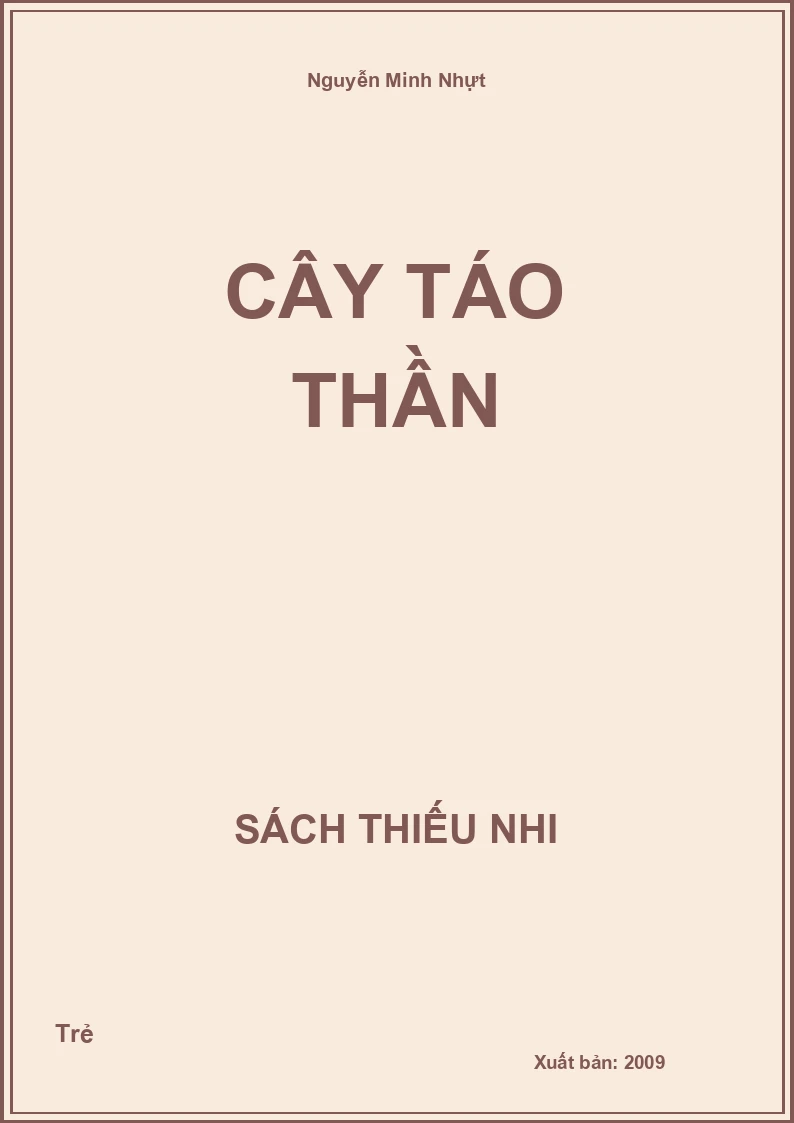 Cây táo thần