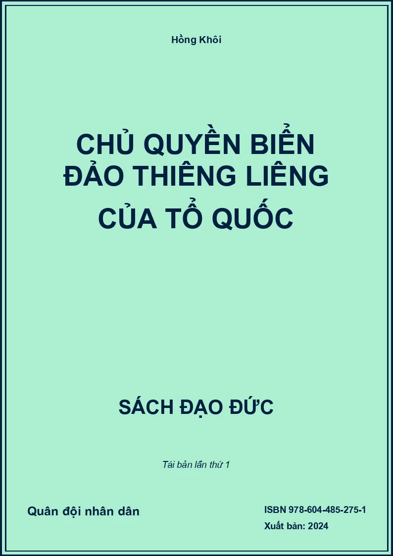 Chủ quyền biển đảo thiêng liêng của Tổ quốc