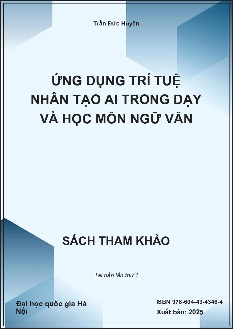 Ứng dụng trí tuệ nhân tạo AI trong dạy và học môn Ngữ văn