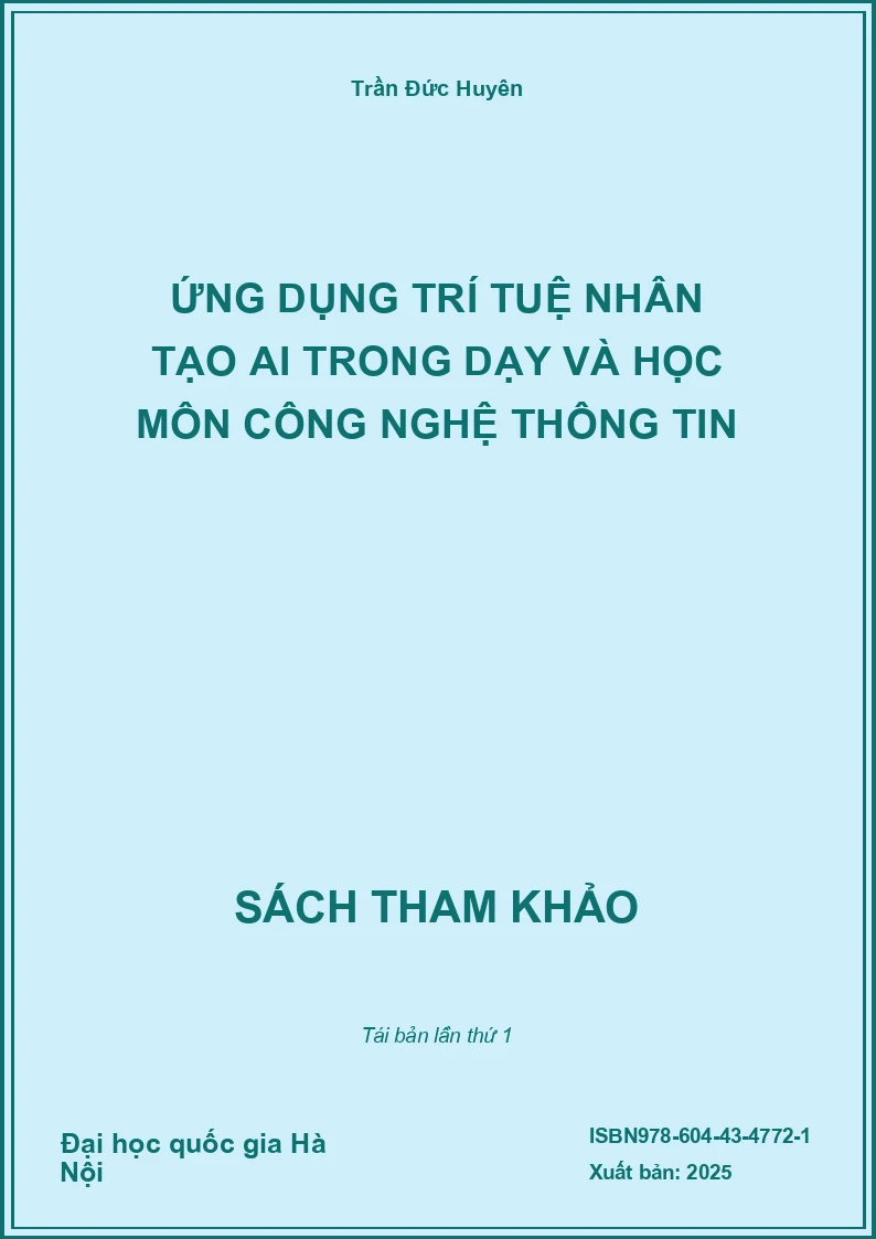 Ứng dụng trí tuệ nhân tạo AI trong dạy và học môn Công nghệ thông tin