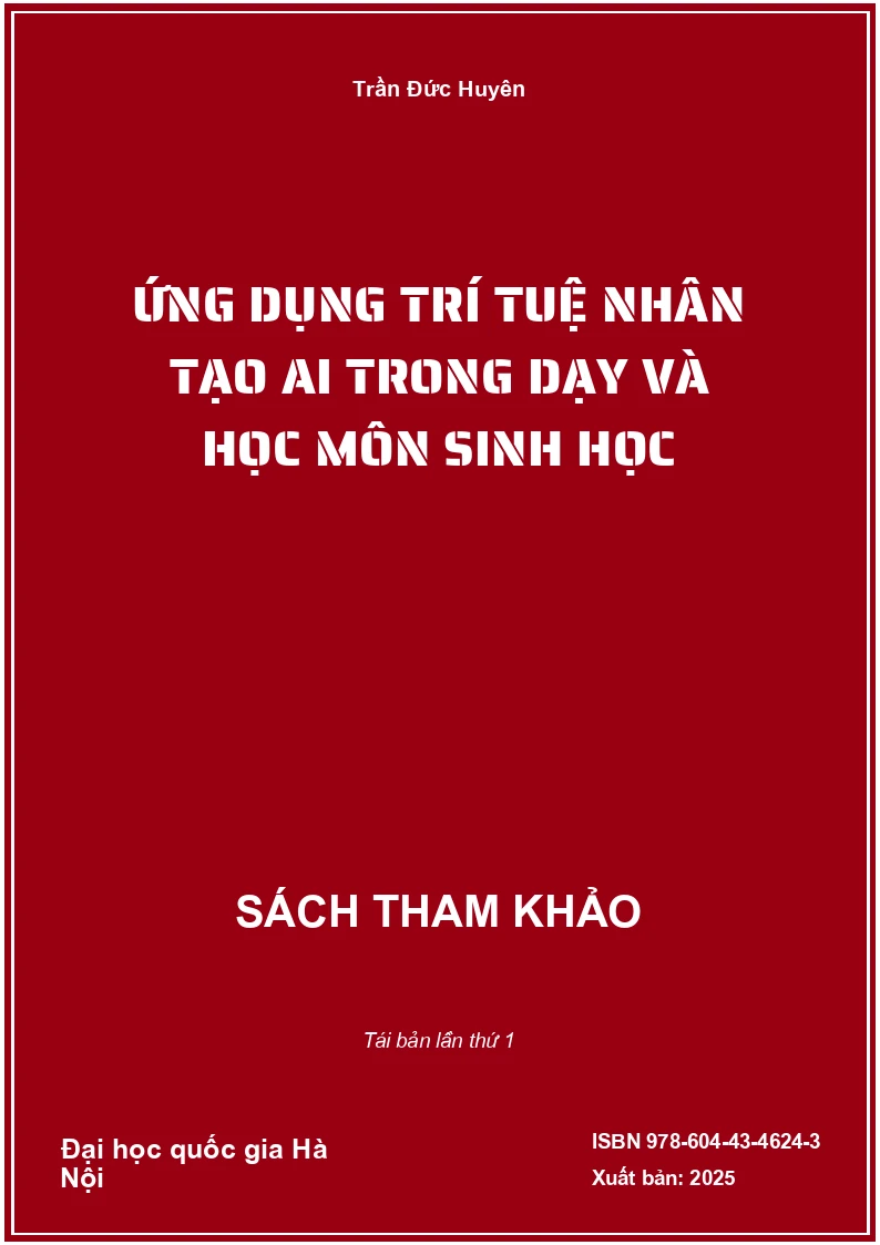 Ứng dụng trí tuệ nhân tạo AI trong dạy và học môn Sinh học