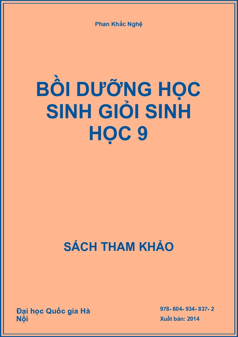 Bồi dưỡng học sinh giỏi Sinh học 9