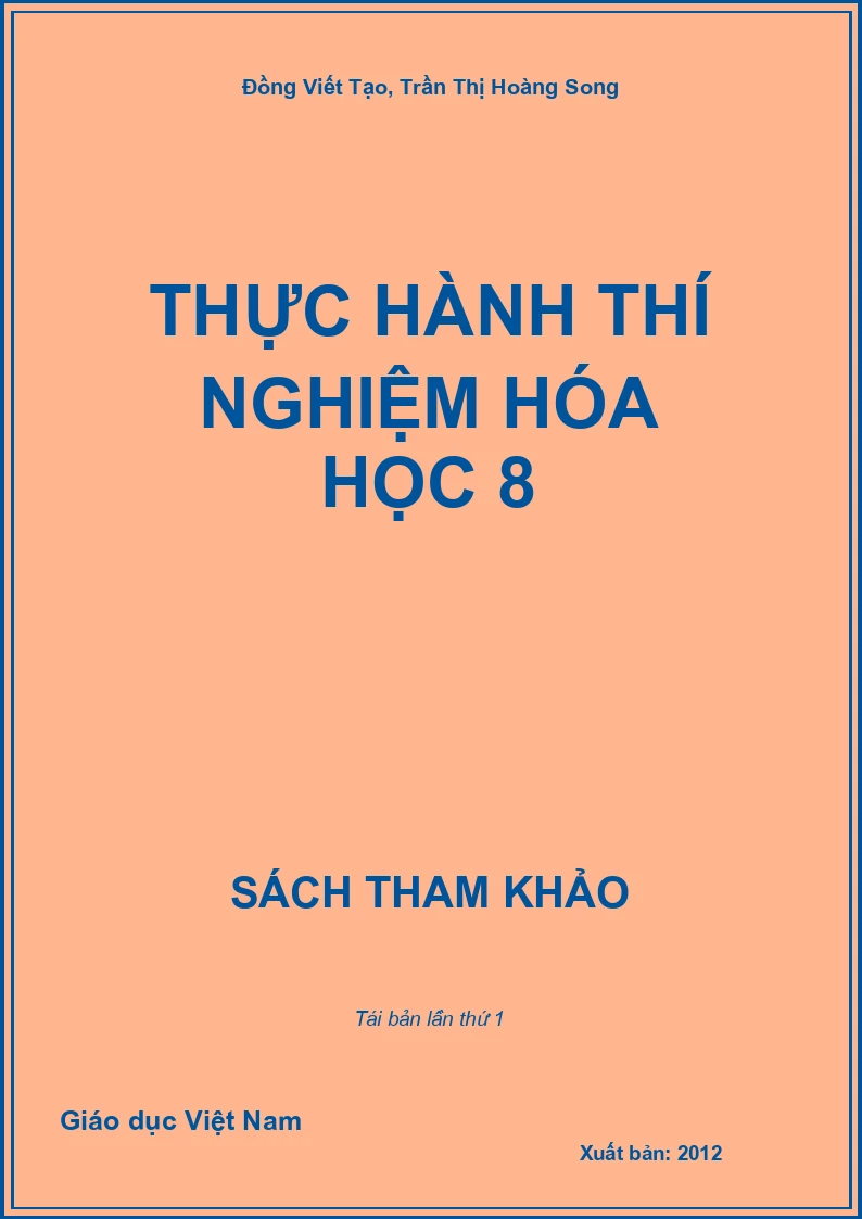 Thực hành thí nghiệm Hóa học 8