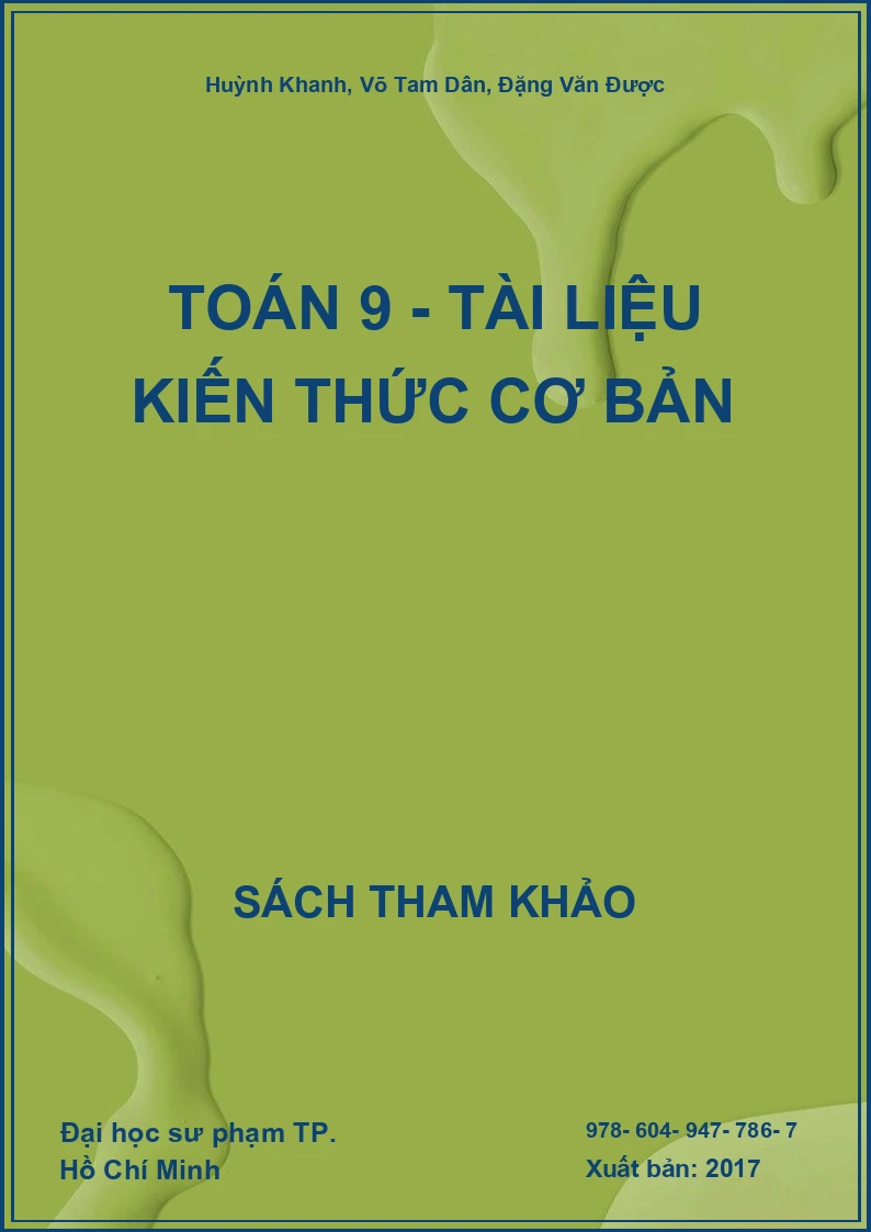 Toán 9 - tài liệu kiến thức cơ bản