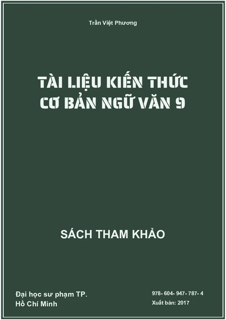 Tài liệu kiến thức cơ bản Ngữ Văn 9