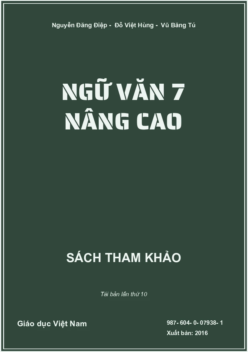 Ngữ Văn 7 nâng cao