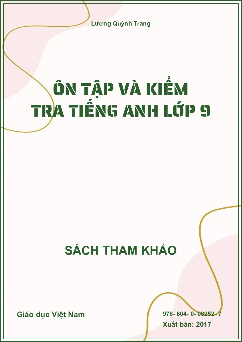 Ôn Tập và kiểm tra Tiếng Anh lớp 9