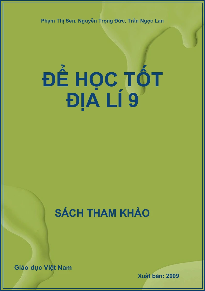 Để học tốt Địa lí 9