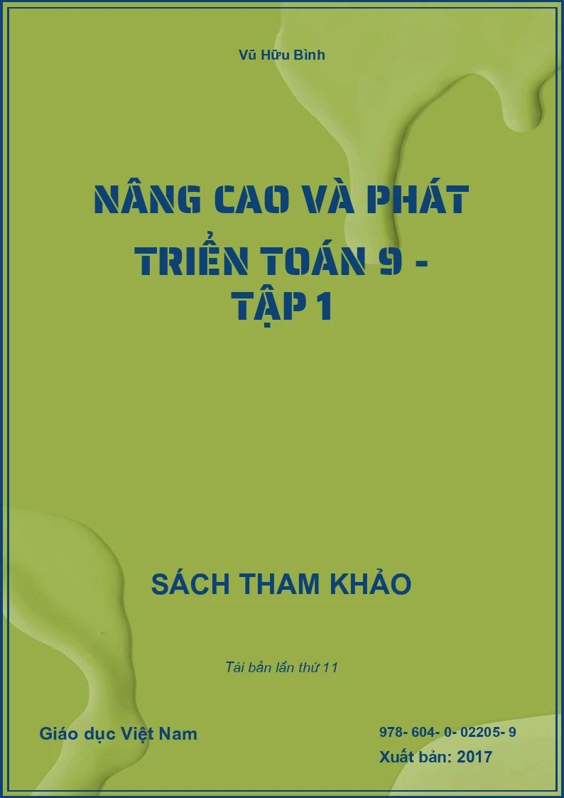 Nâng cao và phát triển Toán 9 - Tập 1