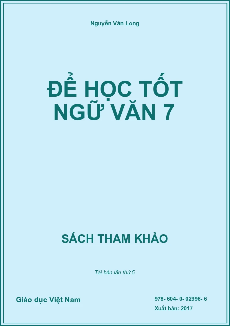 Để học tốt Ngữ Văn 7