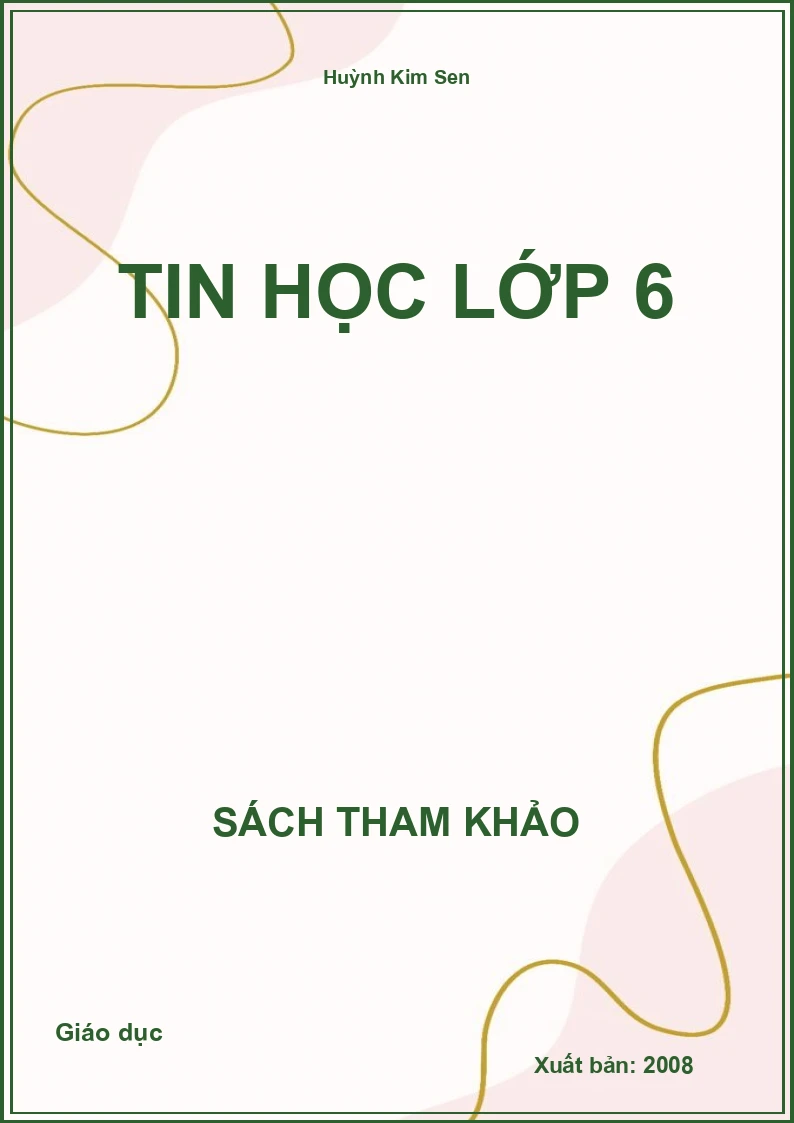 Tin học lớp 6
