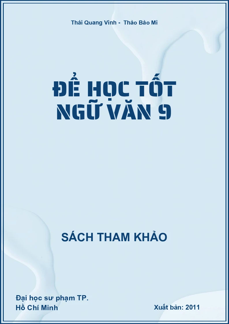 Để học tốt Ngữ Văn 9