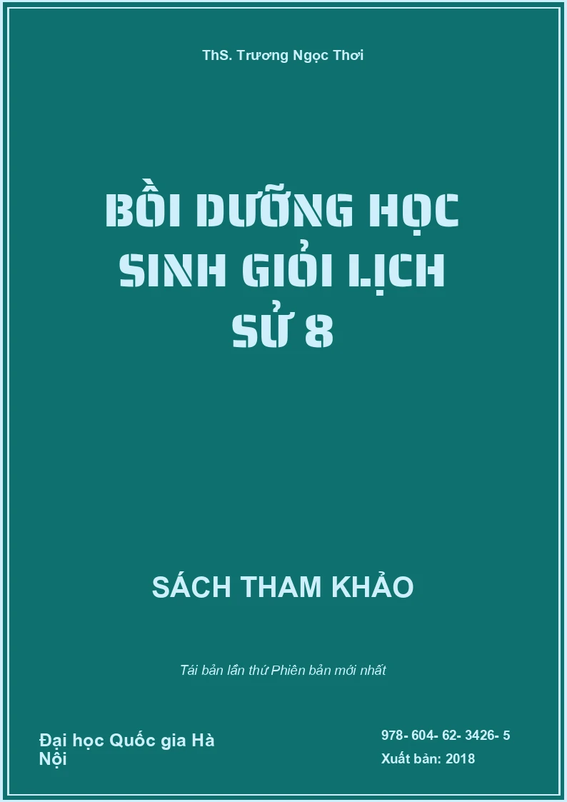 Bồi dưỡng học sinh giỏi Lịch sử 8