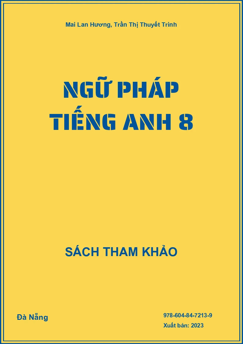 Ngữ pháp tiếng Anh 8