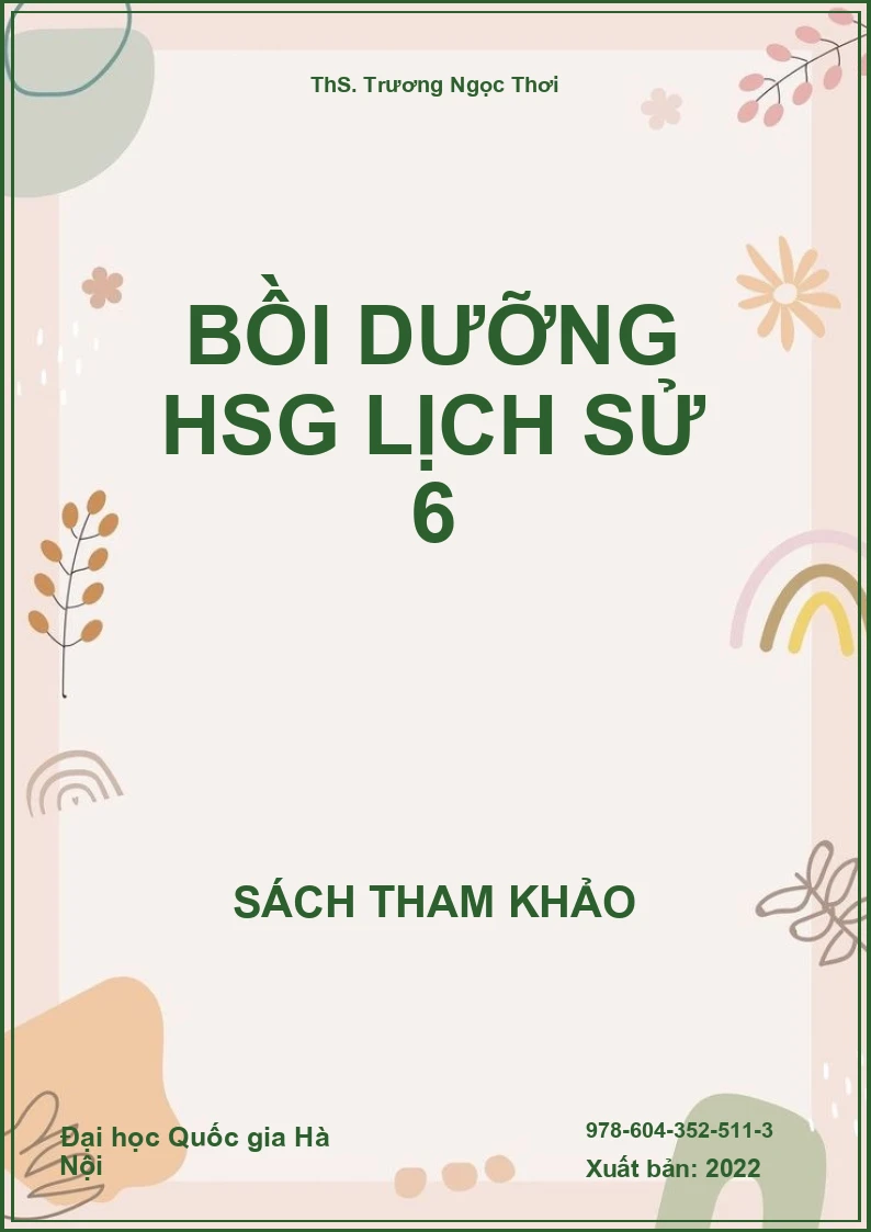 Bồi dưỡng HSG Lịch sử 6