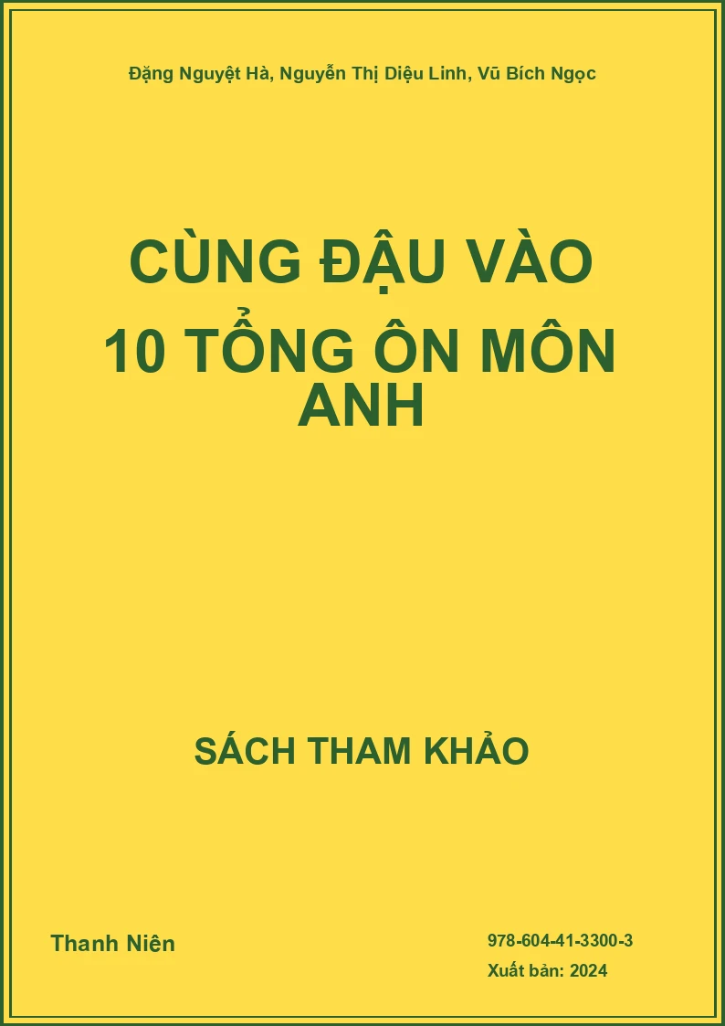 Cùng đậu vào 10 tổng ôn môn Anh