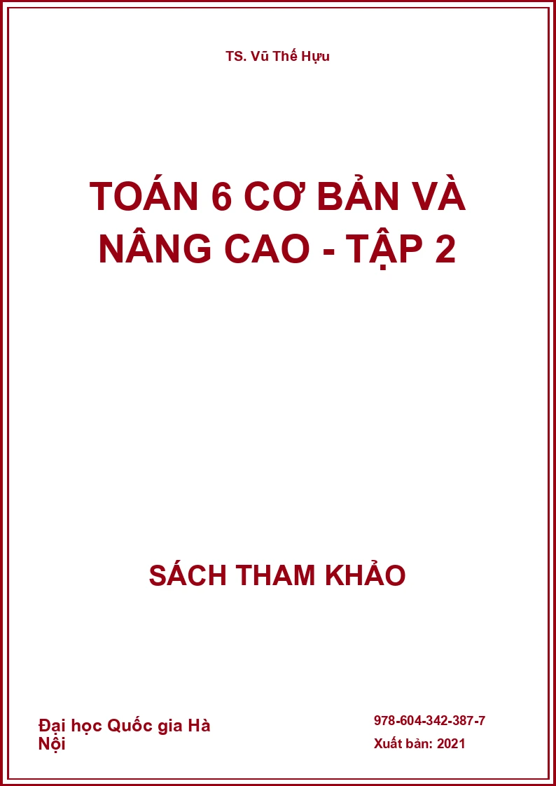Toán 6 cơ bản và nâng cao - Tập 2